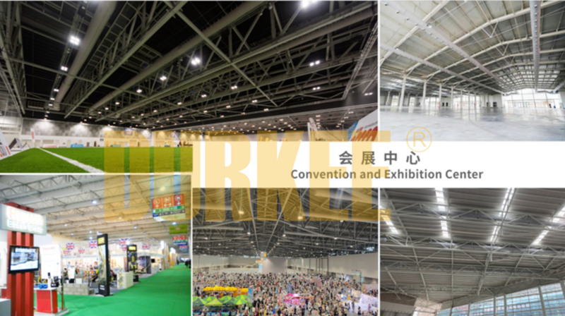 Non-Rigid Air Ducts in Convention Centers